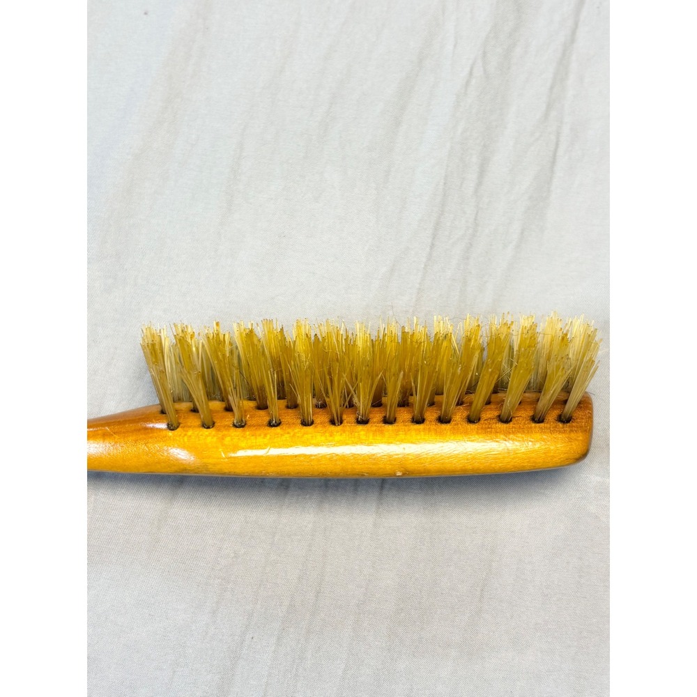 Vintage Mohawk 173 Genuine Satinwood Pure Boar Bristle Hair Brush Made in USA - Picture 4 of 10